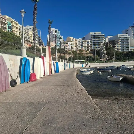 Lotusescape Modern Apartment, 7 Minutes Walk To Promenade St Pauls Bay خليج سانت بول