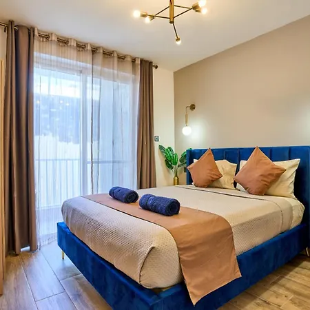 Lotusescape Modern Apartment, 7 Minutes Walk To Promenade St Pauls Bay