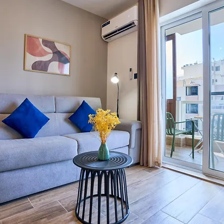 Lotusescape Modern Apartment, 7 Minutes Walk To Promenade St Pauls Bay 아파트 세인트폴스베이