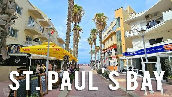 Lotusescape Modern Apartment, 7 Minutes Walk To Promenade St Pauls Bay